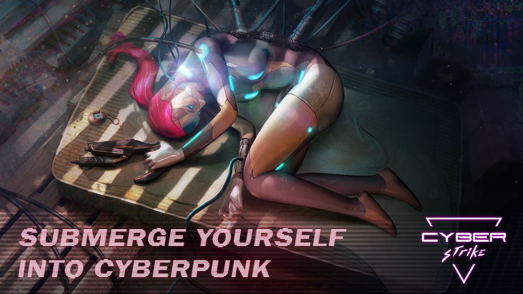 Screenshot of Cyber Strike - Infinite Runner