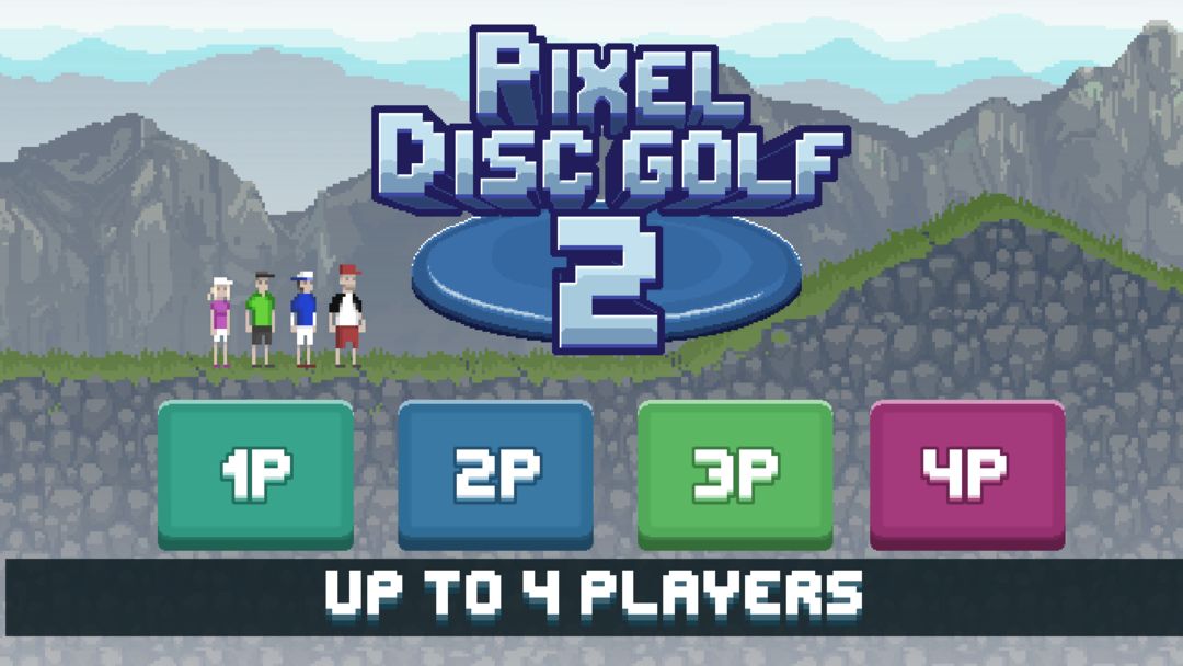 Screenshot of Pixel Disc Golf 2