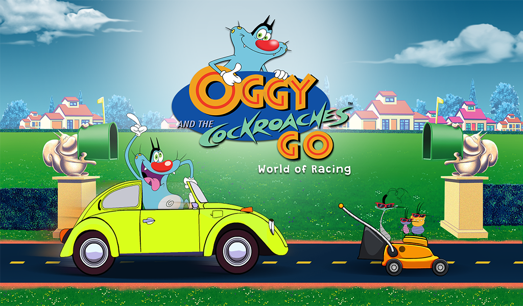 Oggy Go - World of Racing (The Game Screenshot