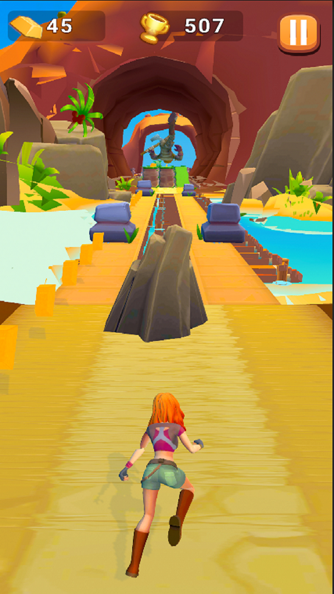 Screenshot of Subway Jumanji Super Run