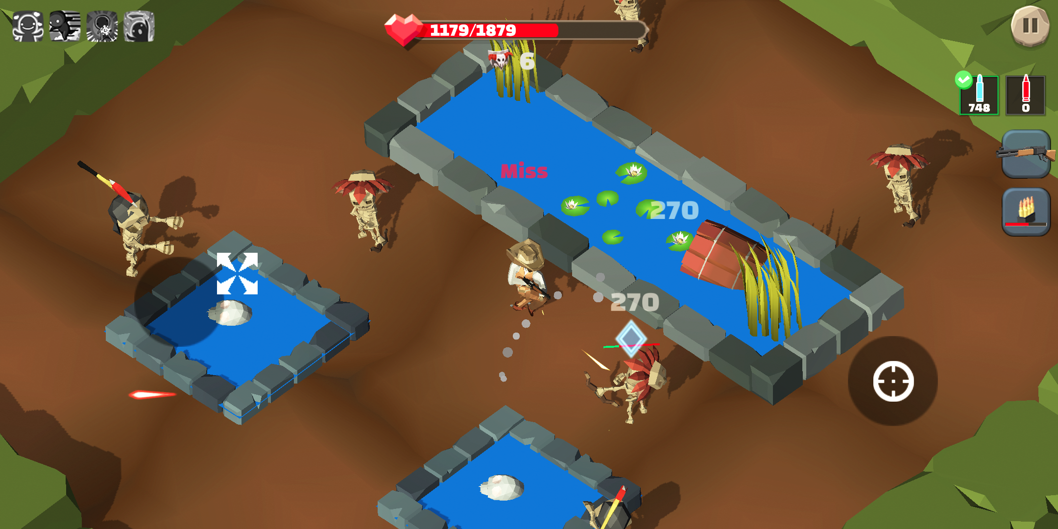 Zombie killer Deadland cowboy 遊戲截圖