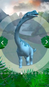 Dinosaurs 3D Coloring Book Game Screenshot