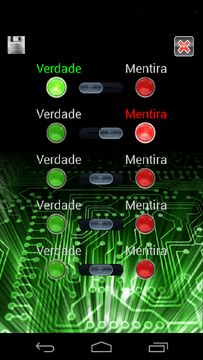 Captura de Tela do Jogo Detetor Mentiras - Simulador