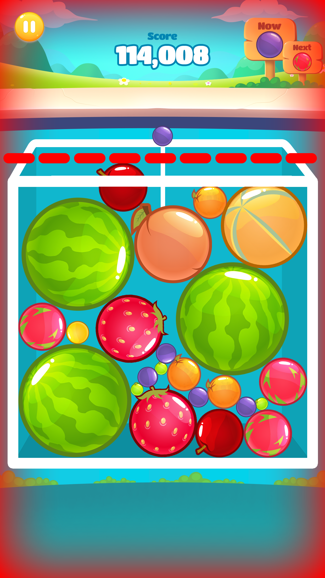 2048 Fruit Drop Merge 遊戲截圖
