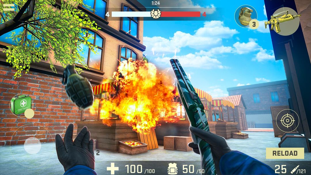 Combat Assault: SHOOTER ภาพหน้าจอเกม
