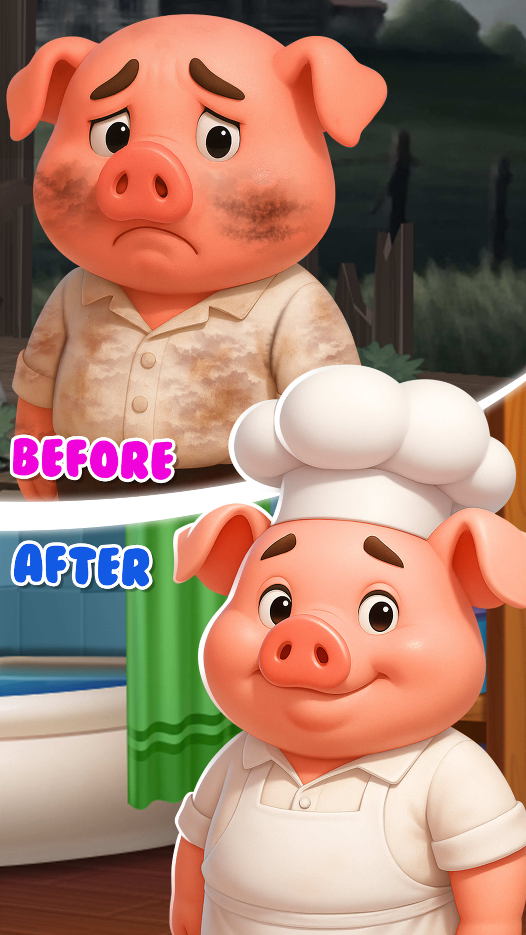 Merge & Cook: Cooking Makeover Game Screenshot