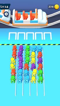 Queue Pile Game Screenshot