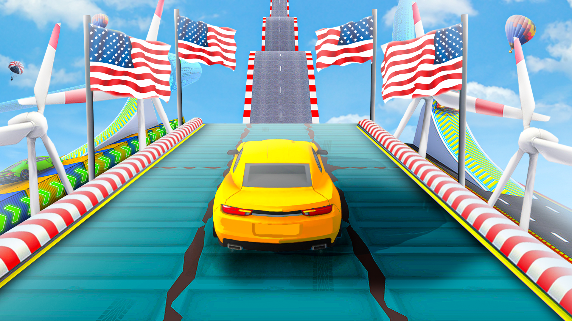 Corrida de acrobacias em rampa Jogos de carros versão móvel andróide iOS apk  baixar gratuitamente-TapTap