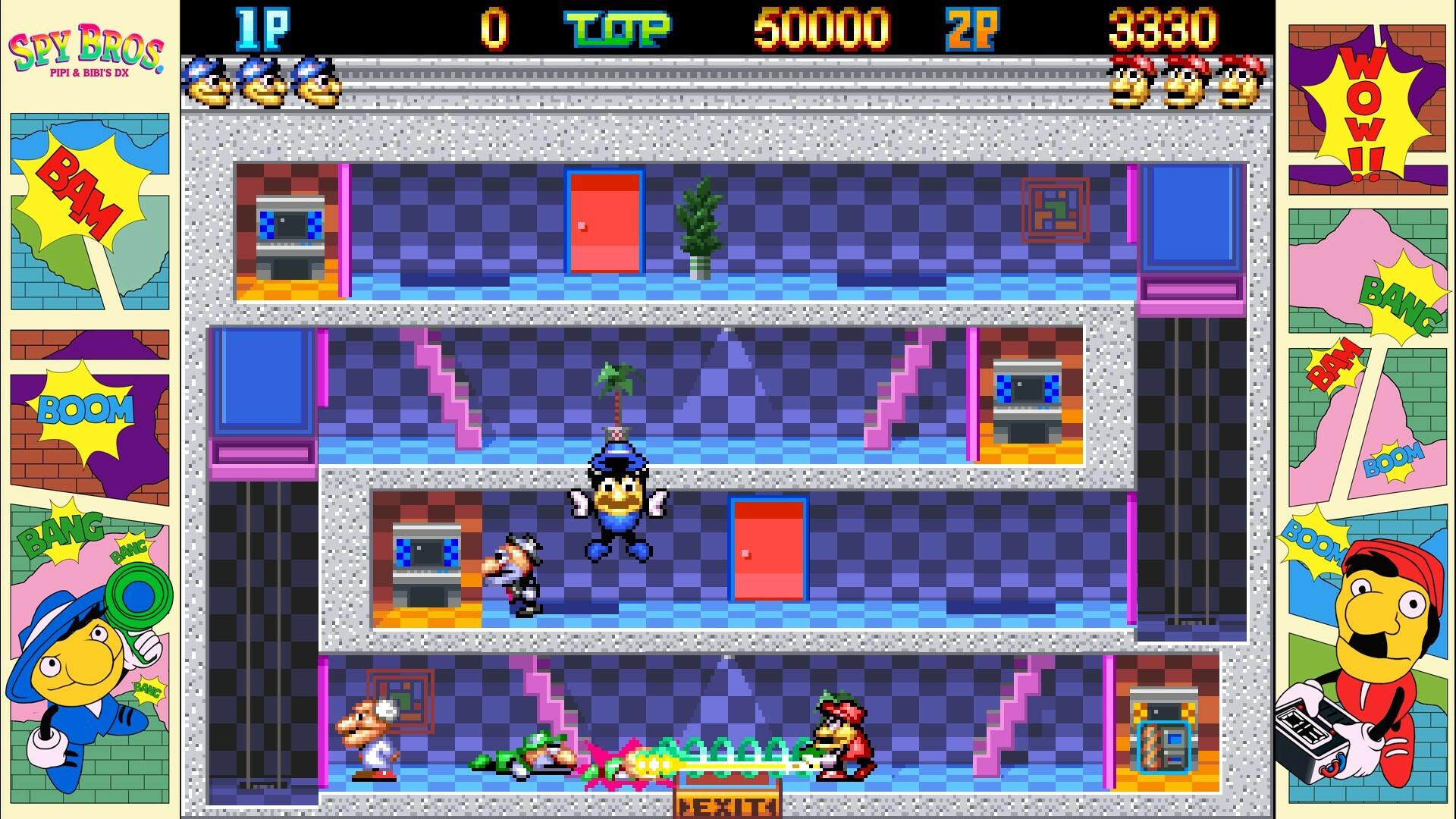 Spy Bros. (Pipi & Bibi's DX) screenshot game