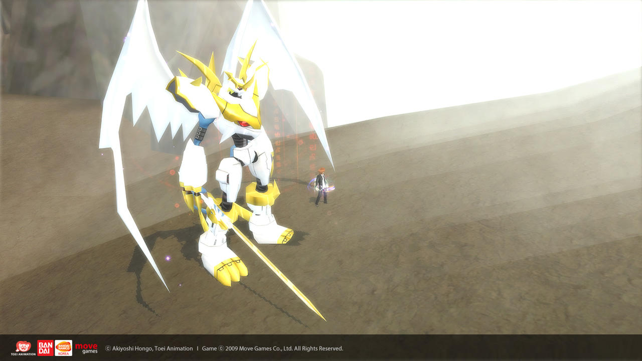 Screenshot of Digimon Masters Online