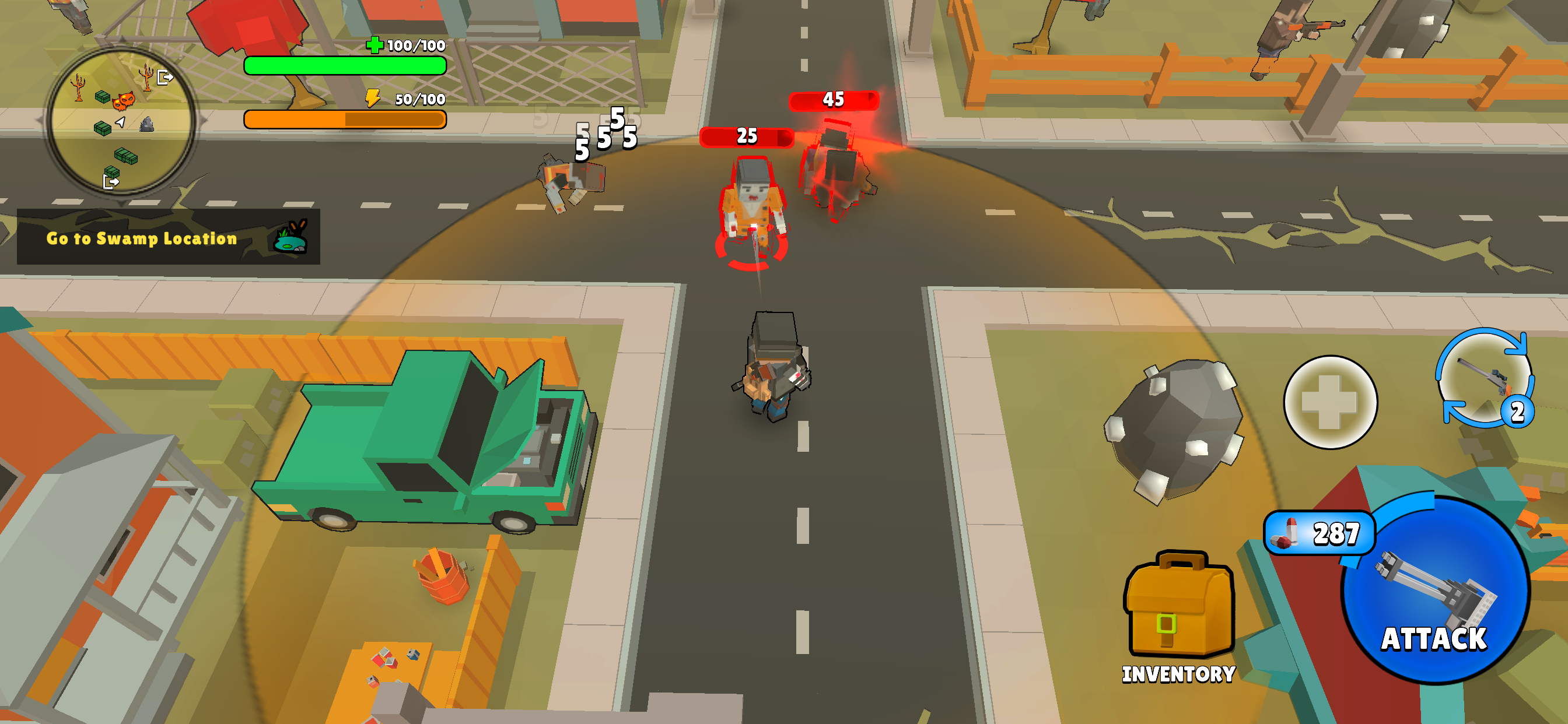 Screenshot 2 of Zombie Island: Survival RPG 