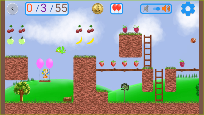 Stormy Walk Action Platformer Game Screenshot