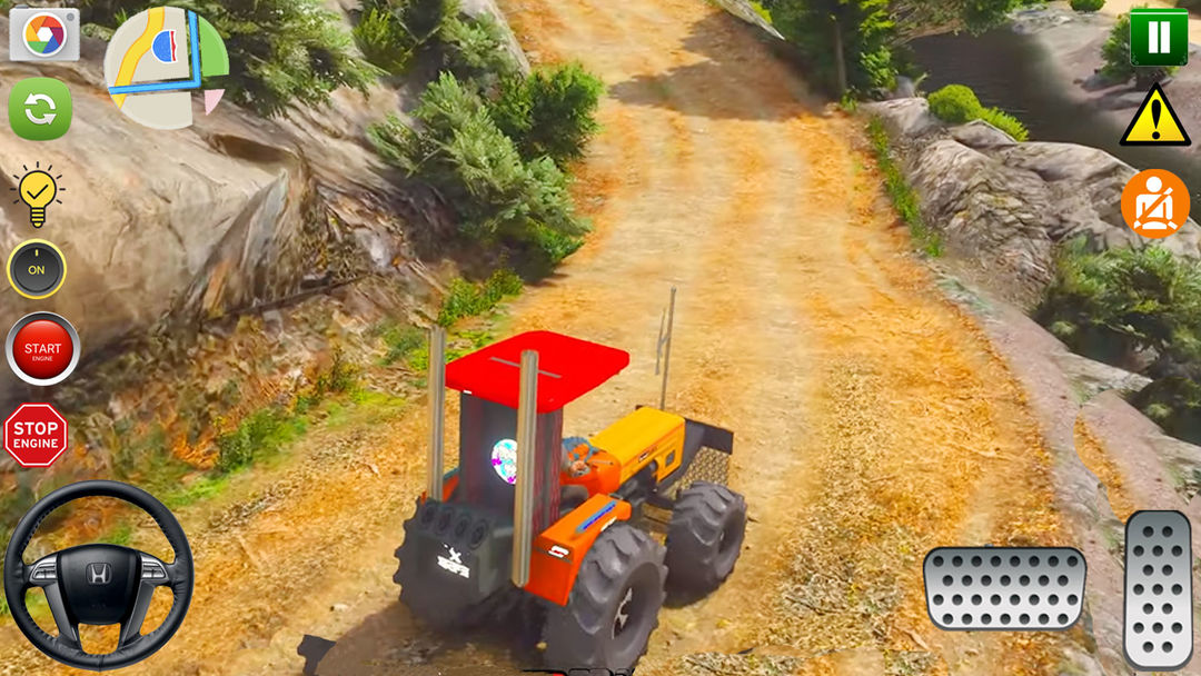 Screenshot of US Farming Games: Tractor Game