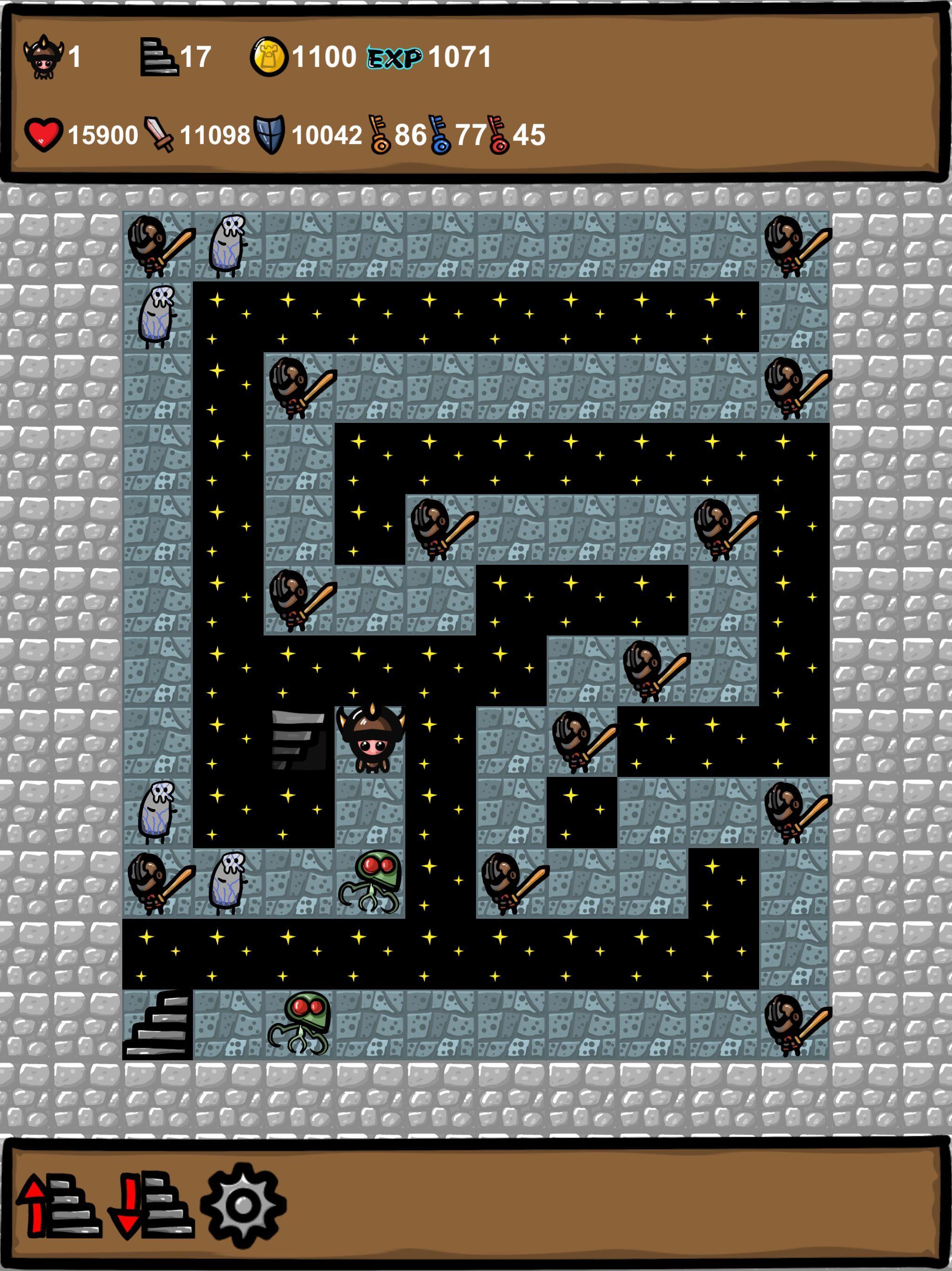 魔塔2019：勇者冒险 Game Screenshot