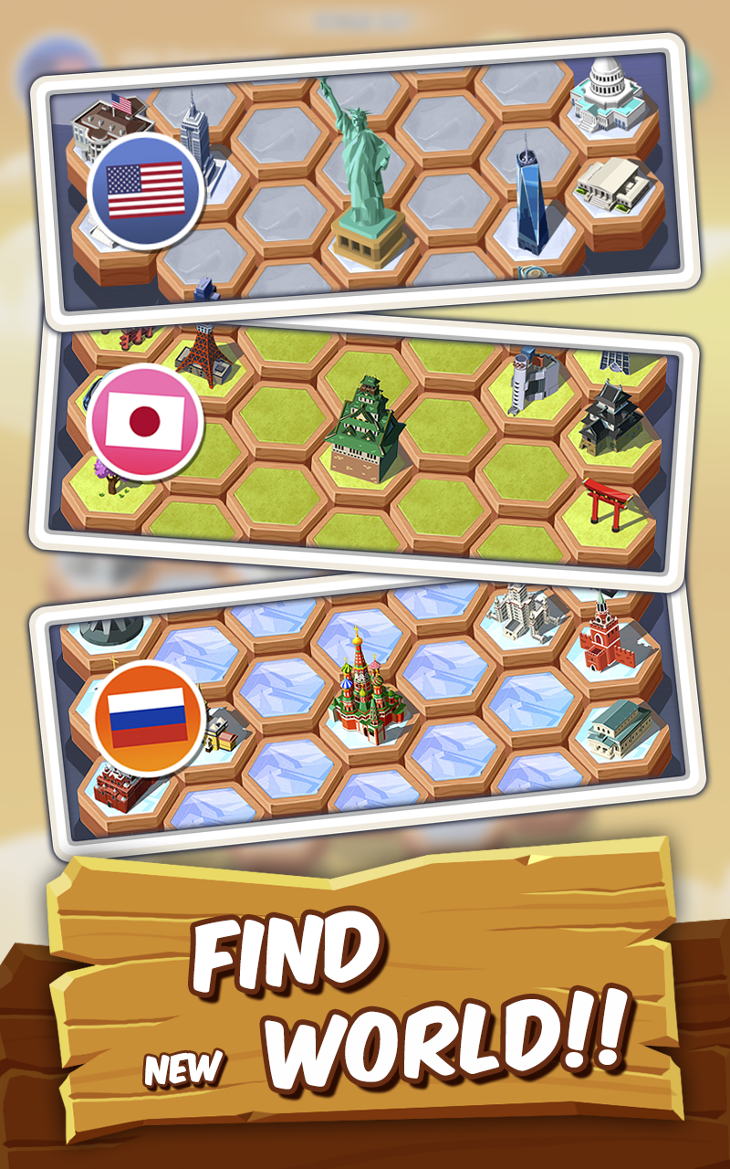 World Connect: Matching and Merging Game Screenshot