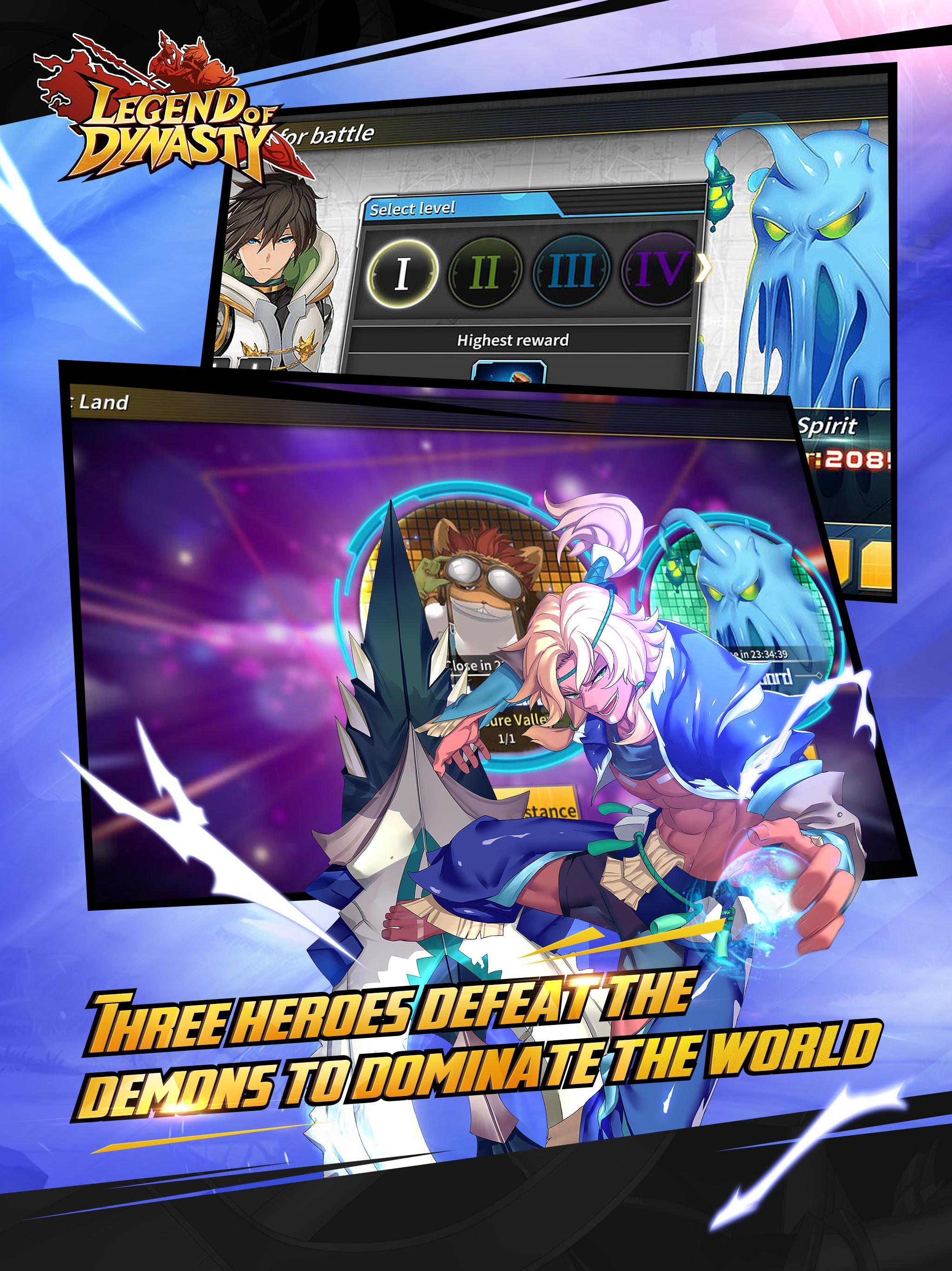 Legend of Dynasty Game Screenshot