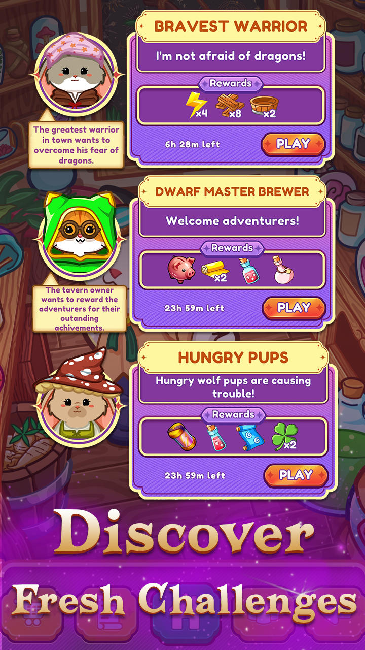 Magic Shop Merge 게임 스크린샷