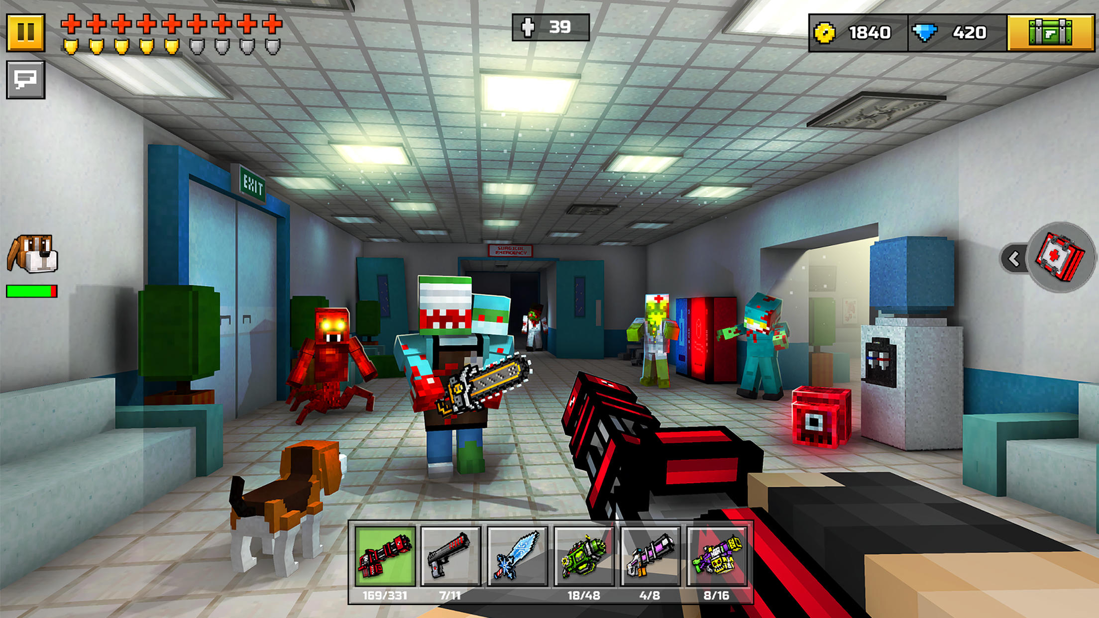 Скриншот игры Pixel Gun 3D - FPS Shooter