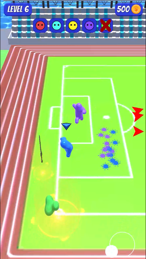 Screenshot of Blob Brawl 3D