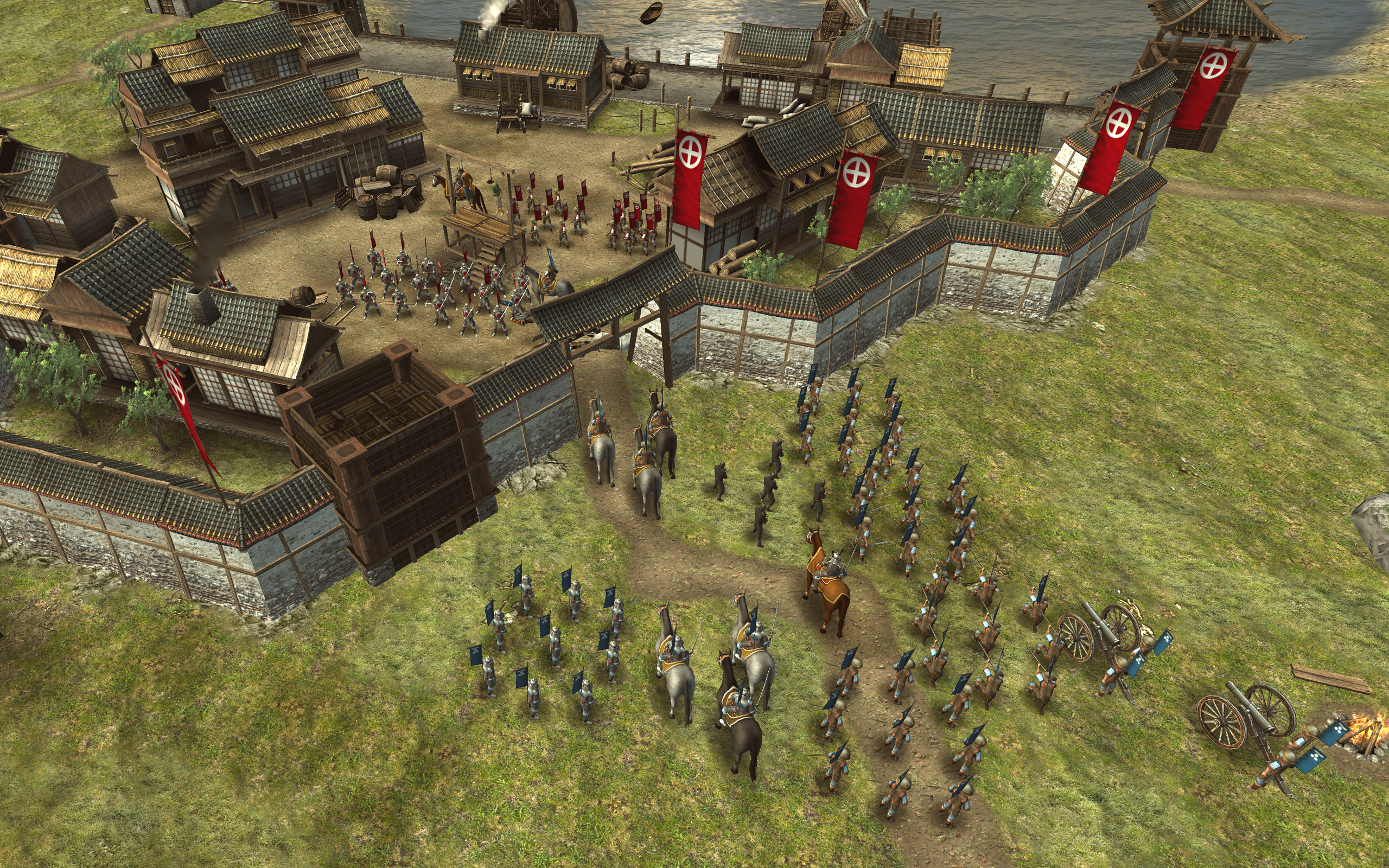 Shogun's Empire: Hex Commander Game Screenshot