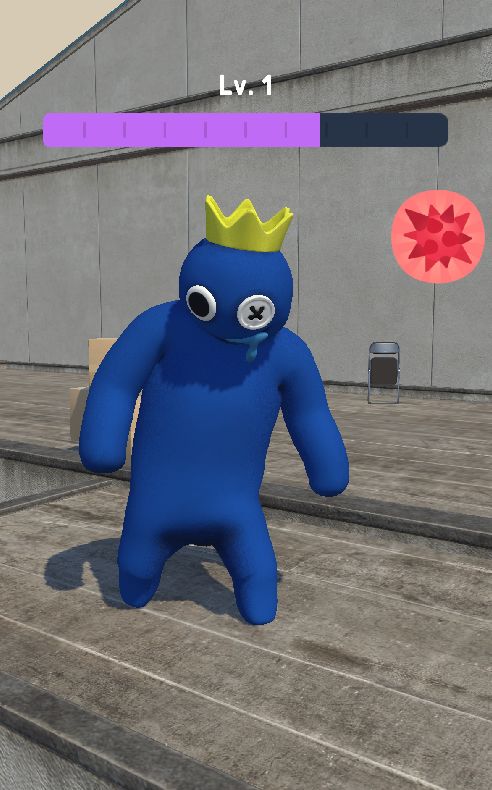 Touch Monster: The Blue ภาพหน้าจอเกม