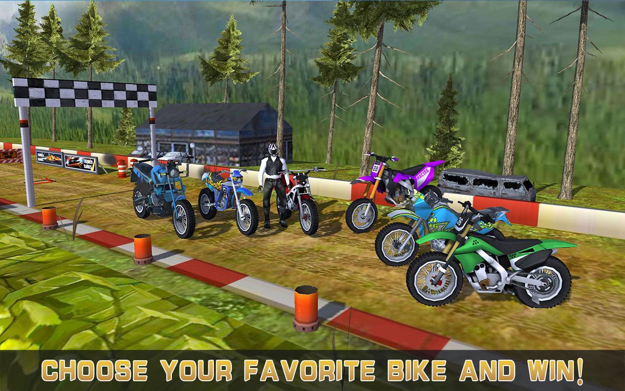 Mad Hill Bike Trail World Game Screenshot