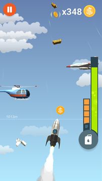 Faily Rocketman Game Screenshot