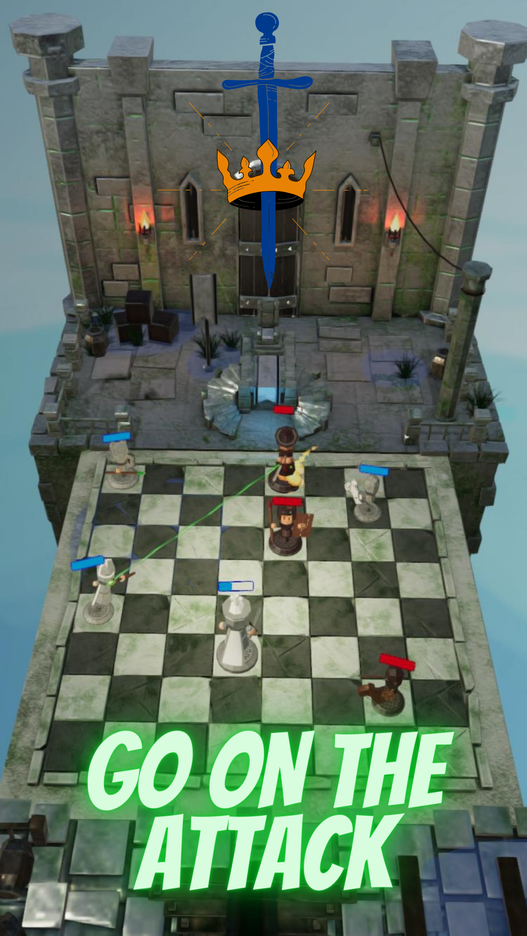 War Chess: Online Kingdom Wars 게임 스크린 샷