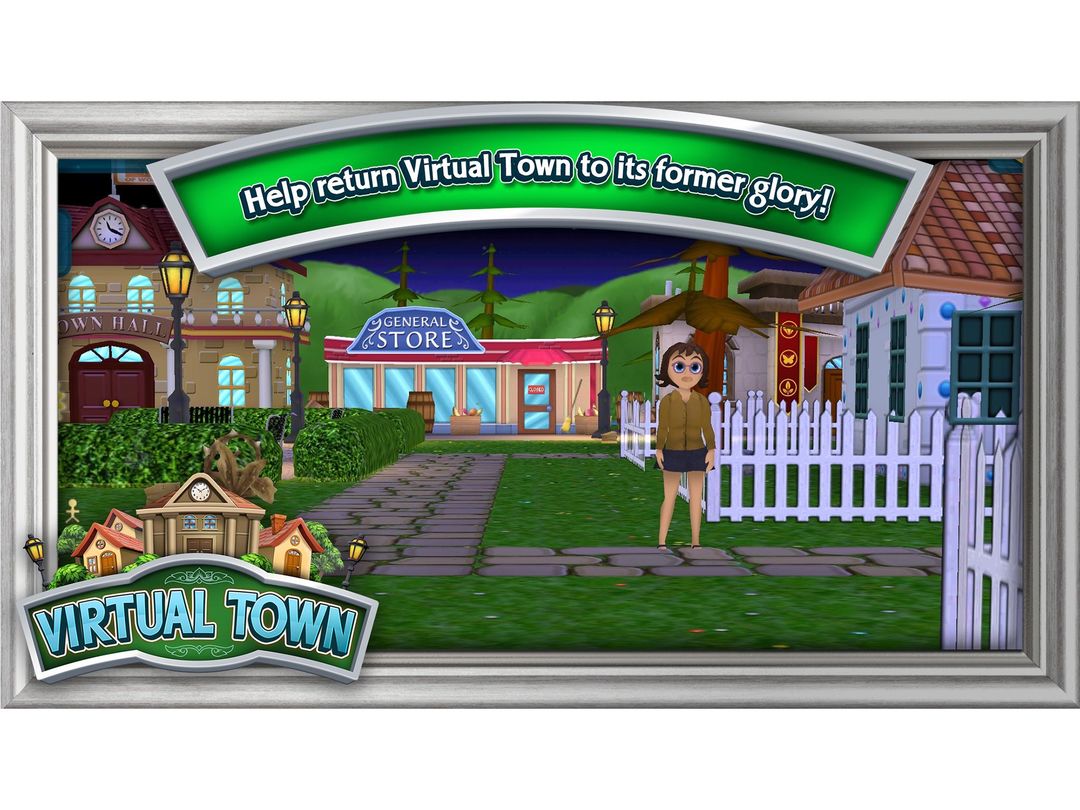Virtual Town ภาพหน้าจอเกม