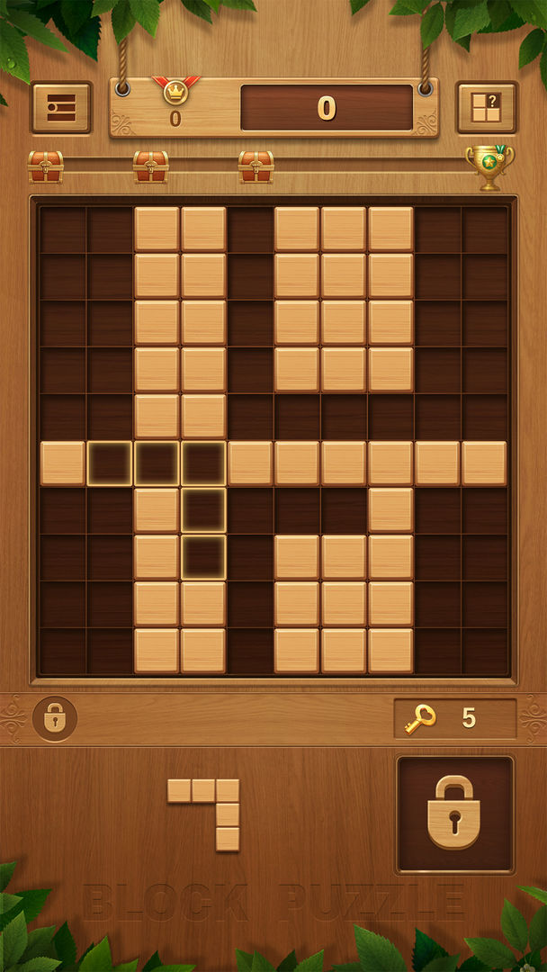 Screenshot of QBlock: Wood Block Puzzle Game