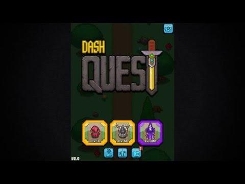 Screenshot dari video Dash Quest