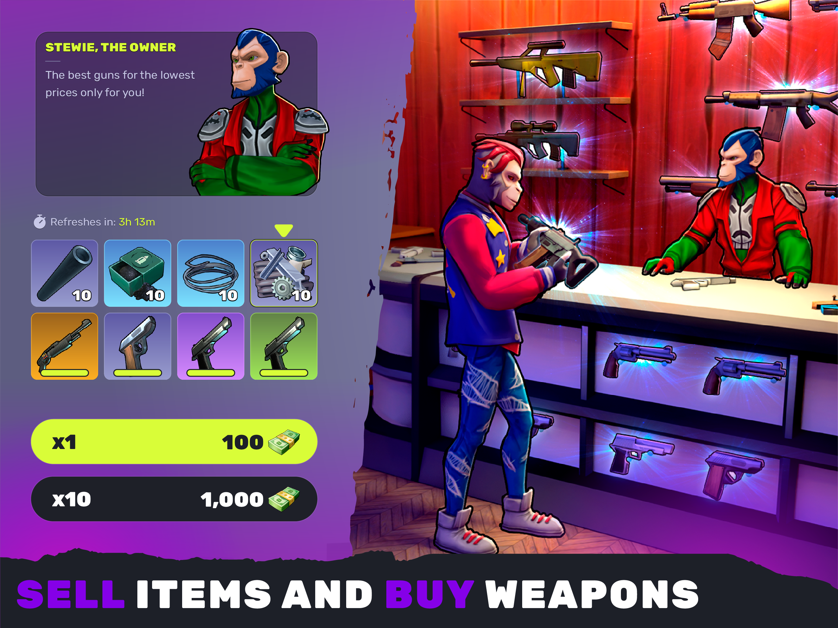 Epic Apes: MMO Survival Game Screenshot