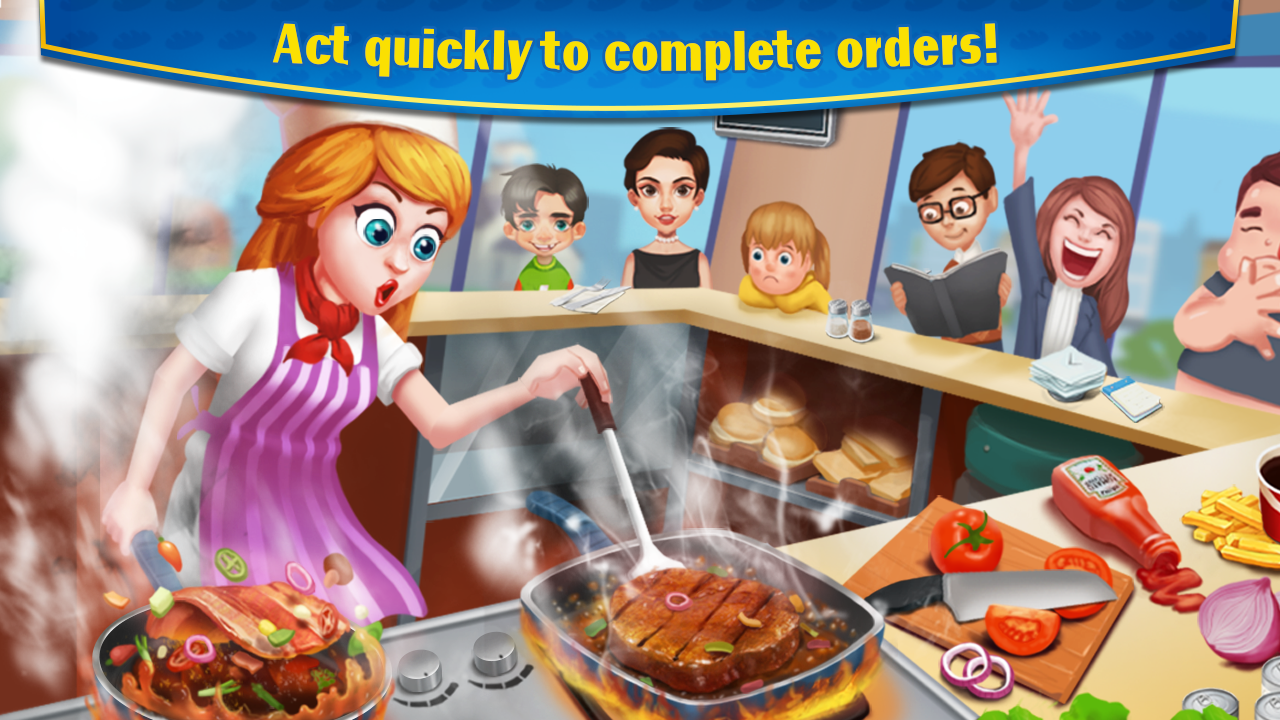 Screenshot of Crazy Cooking - Star Chef