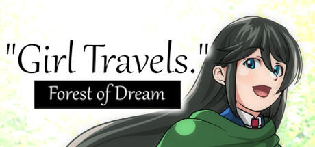 Banner of Girl Travels Forest of Dream 