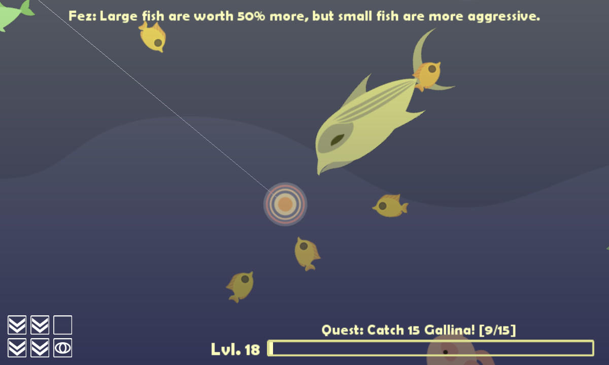 Cat Goes Fishing screenshot game