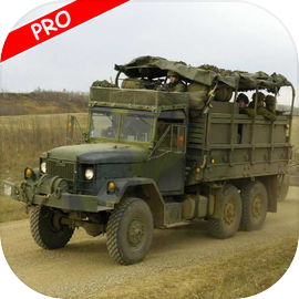Mountains Army Cargo Truck Transporter Pro