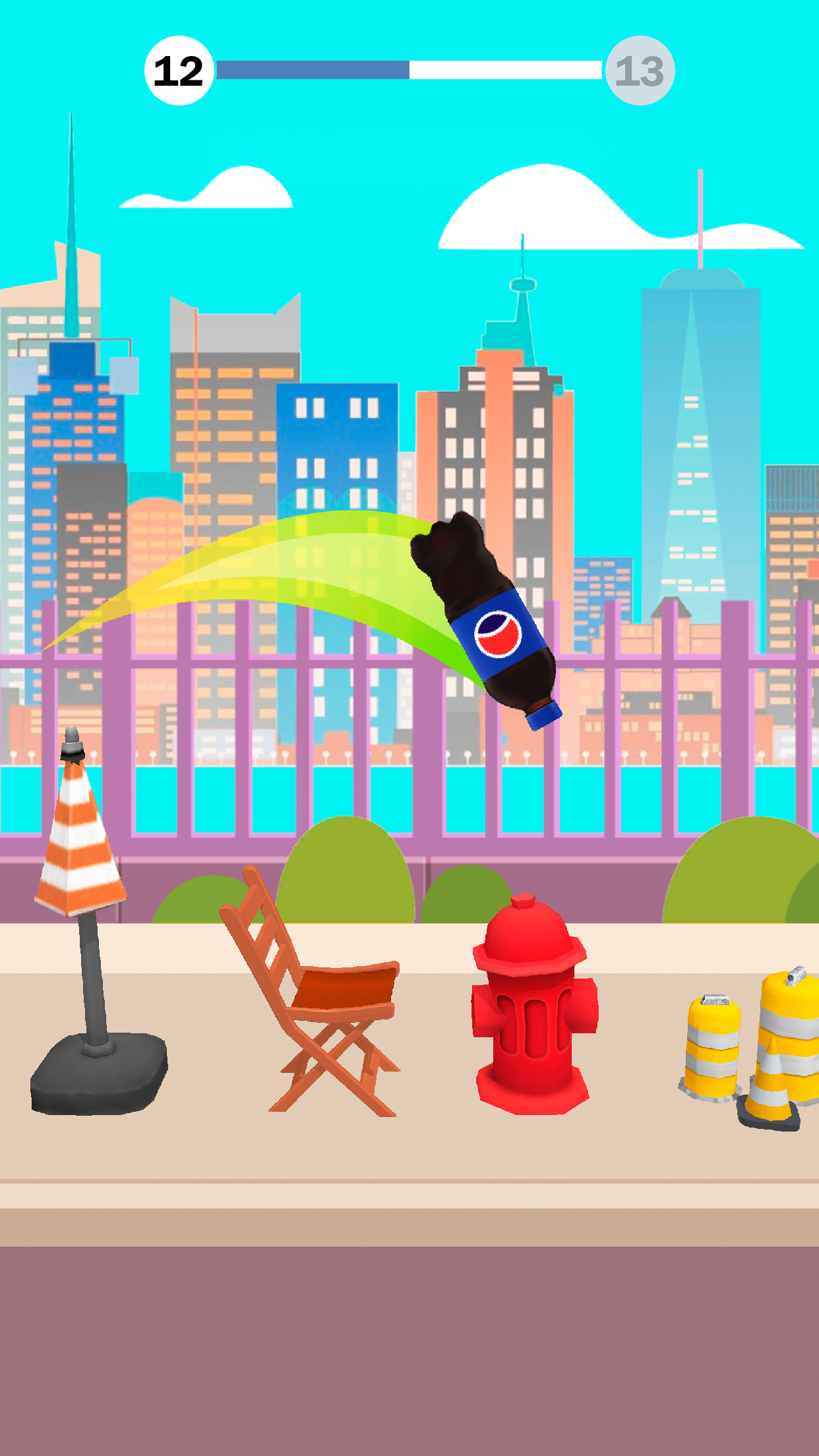 Bottle Flip 3D — Tap & Jump! Game Screenshot
