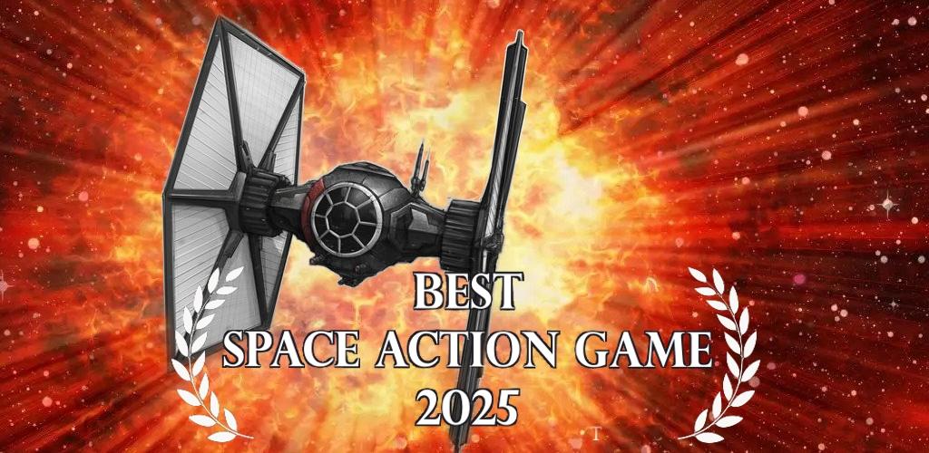 Banner of Star Wars like 3d game Nexium 