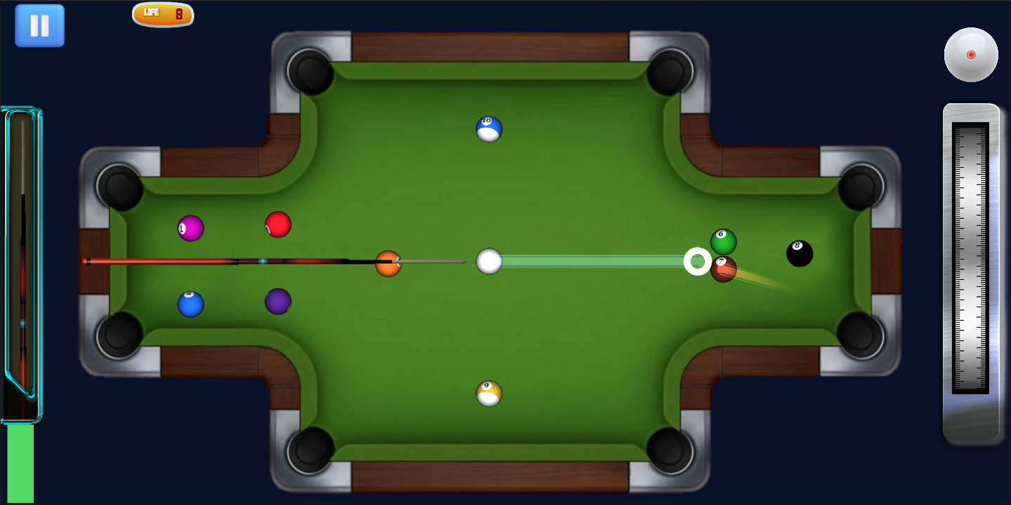 Pool Billiards offline Game Screenshot