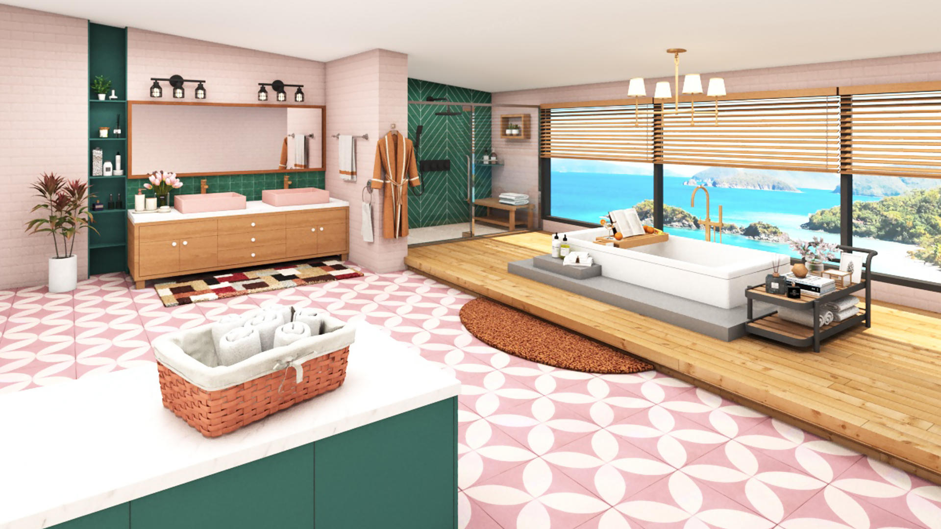 Home Design : Waikiki Life Game Screenshot