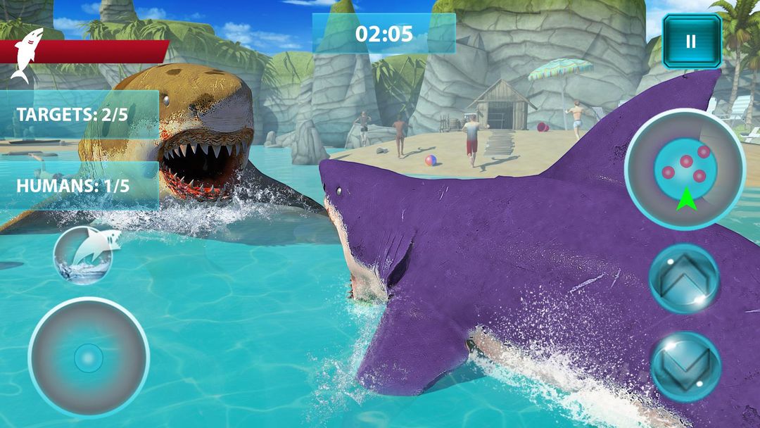 Shark Simulator 2018遊戲截圖
