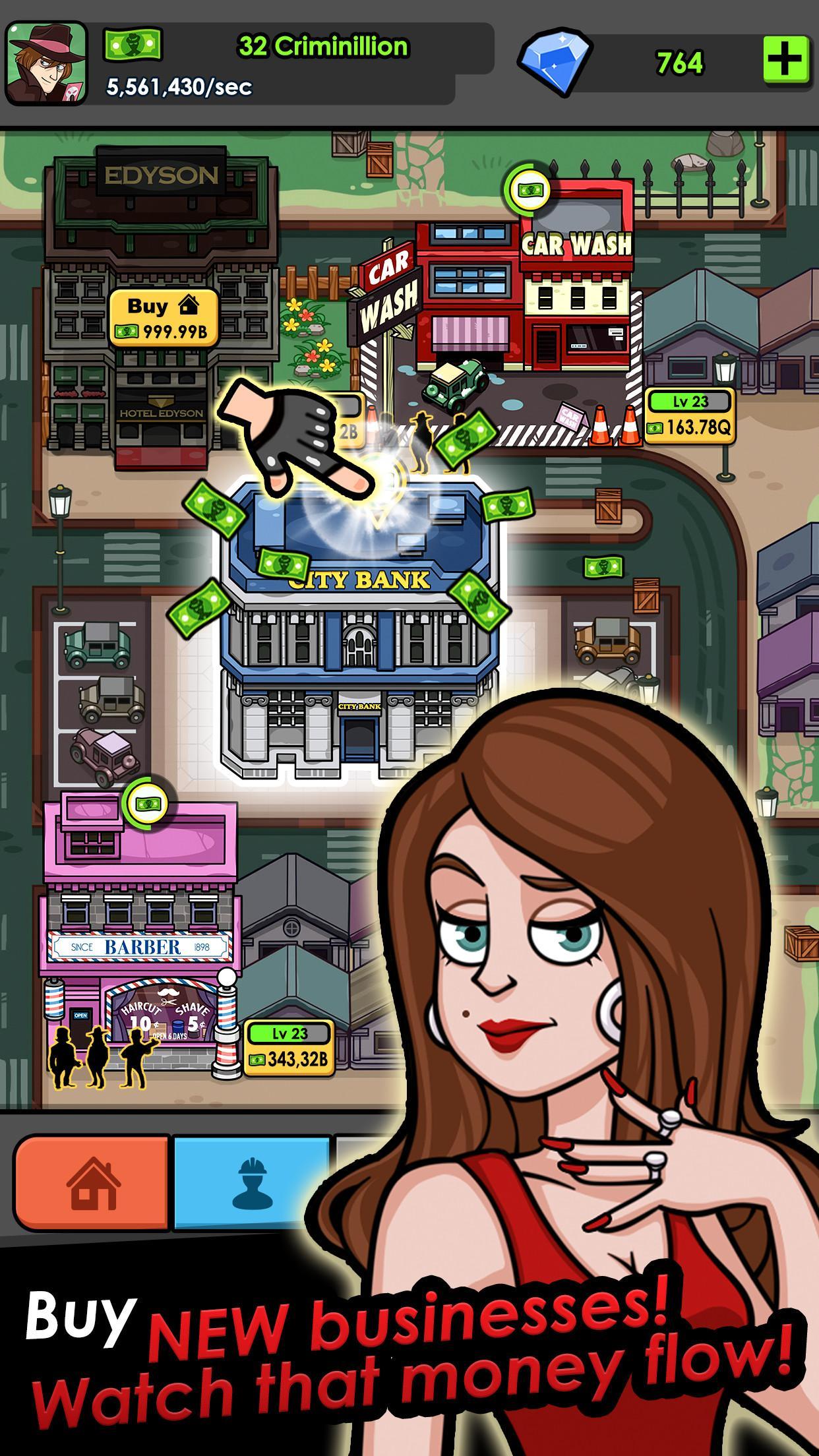 Tap Tap Money - Treasure Adventure Game Screenshot