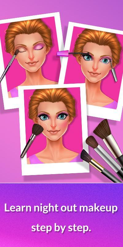 Cuplikan Layar Game Makeup Daily - Girls Night Out