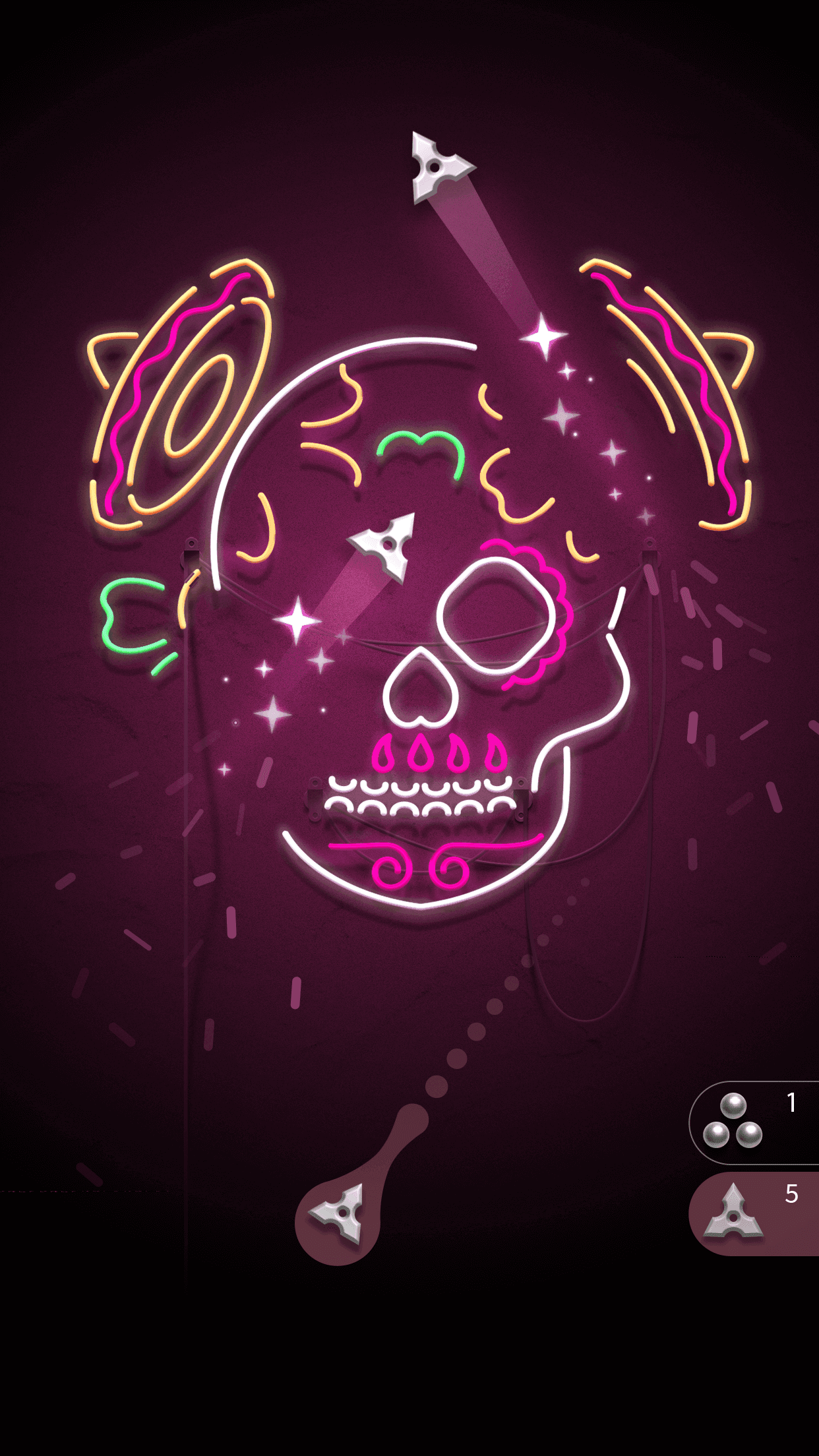 Hit the Light - Neon Shooter Game Screenshot