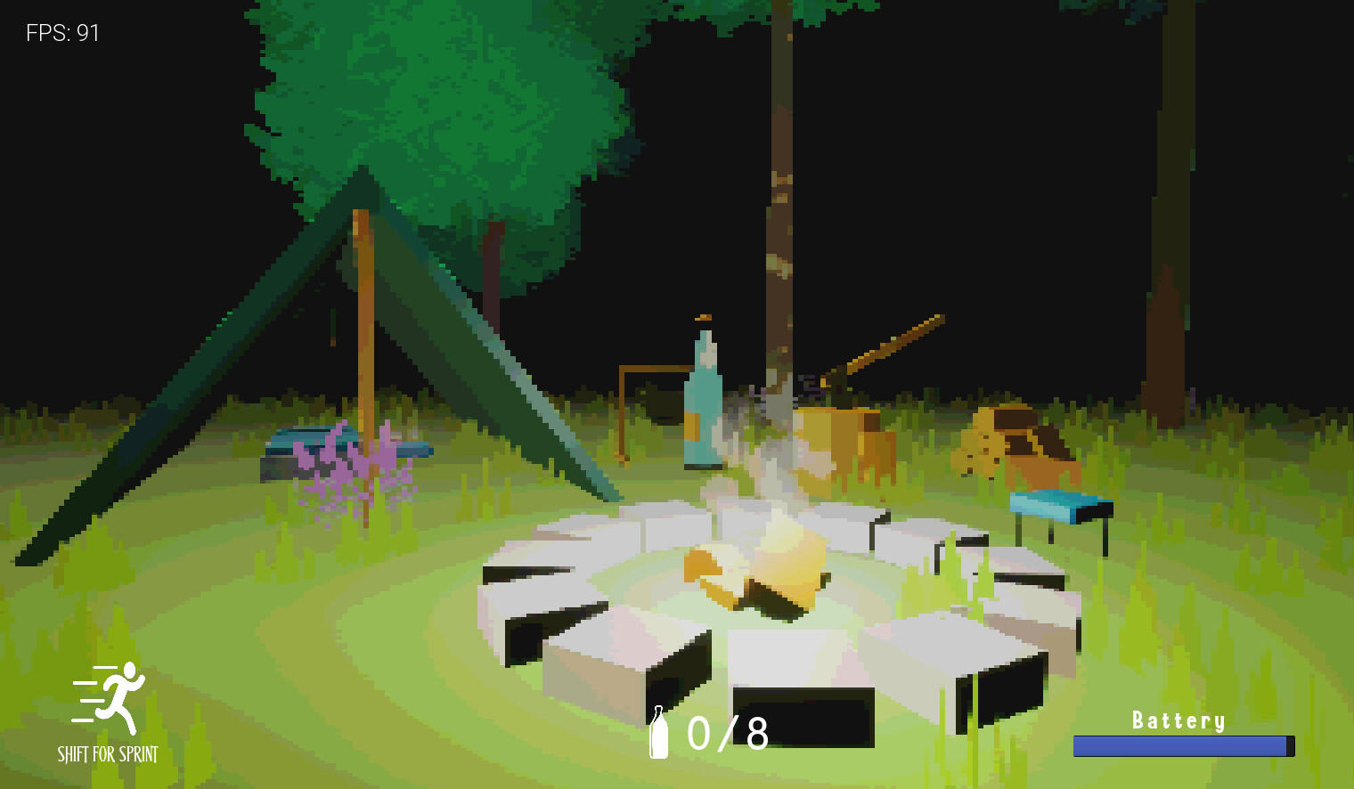 Tipsy Woods screenshot game