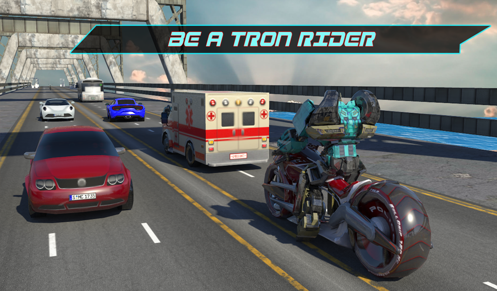Screenshot 16 of Futuristic Robot Tron Rider 1.2