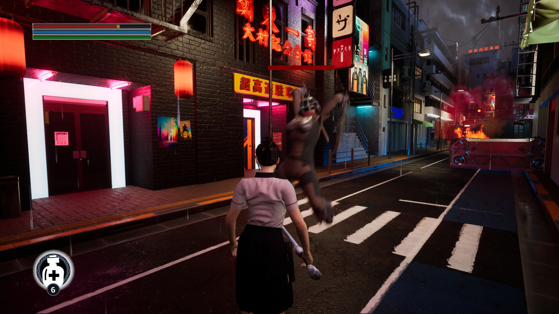 Screenshot of Tokyo School Girl