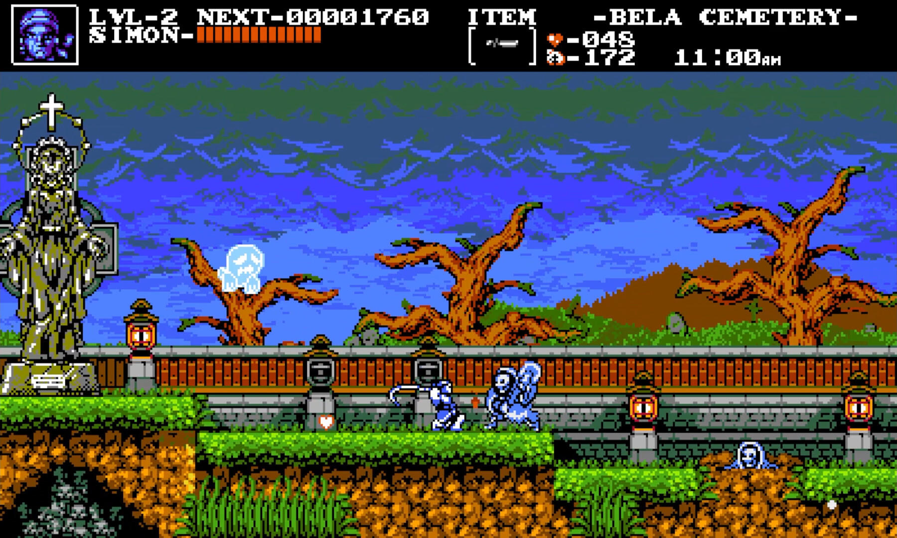 Screenshot of The Transylvania Adventure of Simon Quest