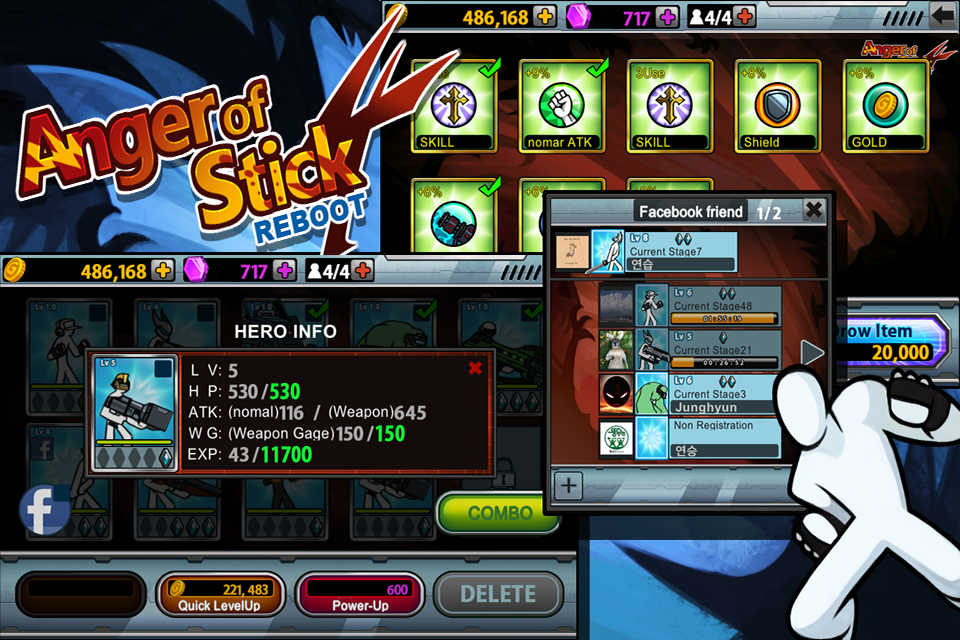 Скриншот игры Anger Of Stick 4