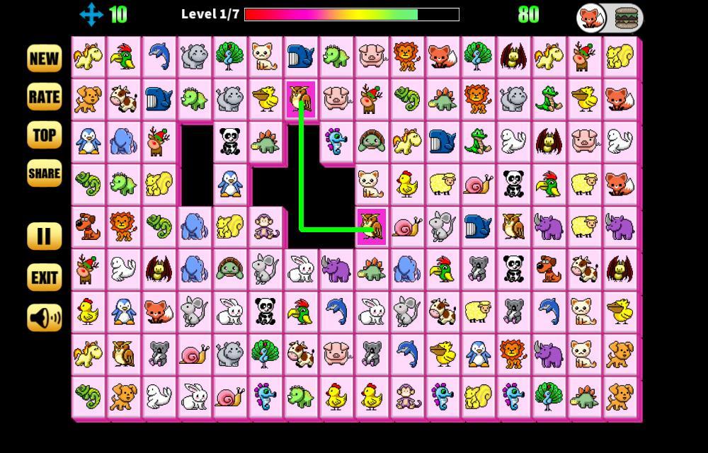 Screenshot of Onet Connect Animal